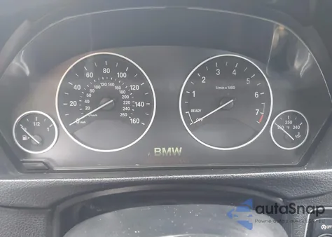 2014 BMW 328I z USA, uszkodzony, nr VIN WBA3A5C5XEJ465432